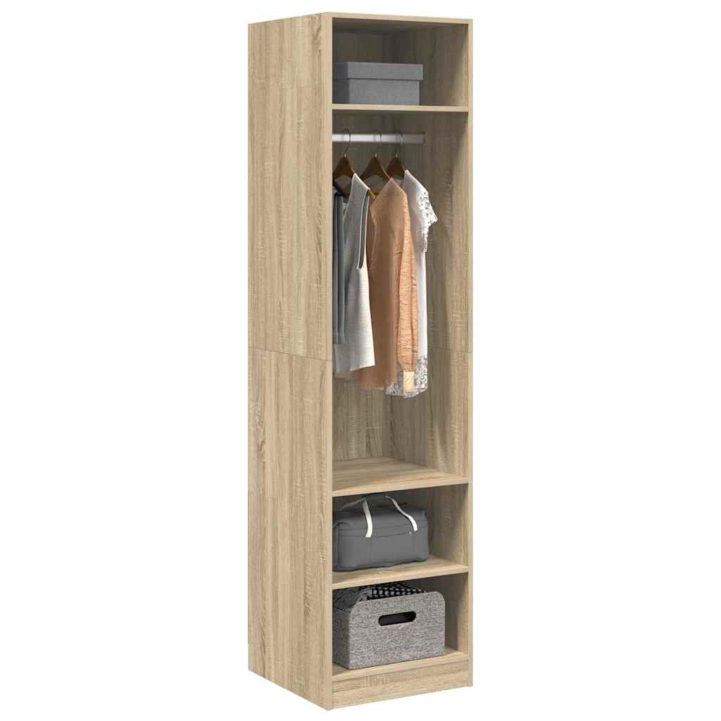 Armadio Rovere Sonoma 50x50x200 cm in Legno Multistrato | homemem39