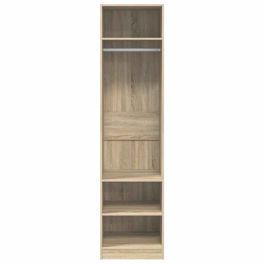 Armadio Rovere Sonoma 50x50x200 cm in Legno Multistrato