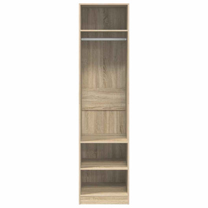 Armadio Rovere Sonoma 50x50x200 cm in Legno Multistrato