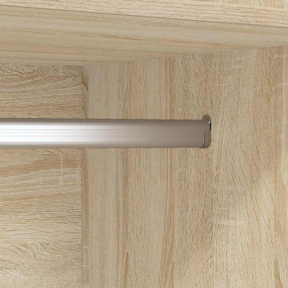 Armadio Rovere Sonoma 50x50x200 cm in Legno Multistrato - homemem39