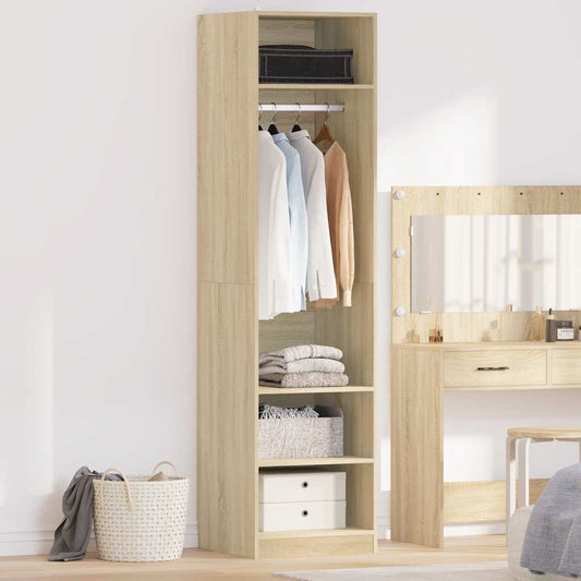 Armadio Rovere Sonoma 50x50x200 cm in Legno Multistrato - homemem39