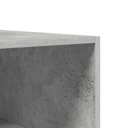 Armadio Grigio Cemento 50x50x200 cm in Legno Multistrato | homemem39