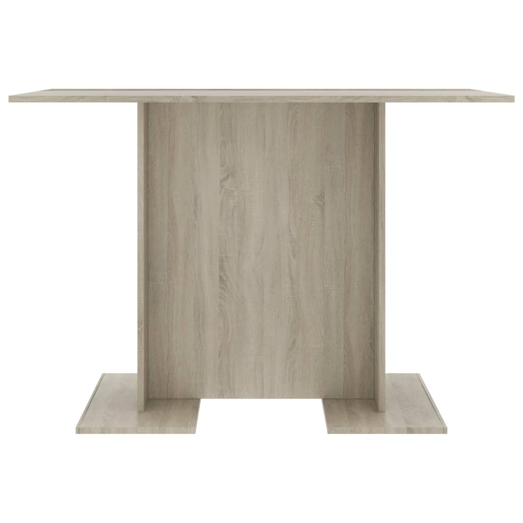Tavolo da Pranzo Rovere Sonoma 110x60x75cm in Legno Multistrato | homemem39