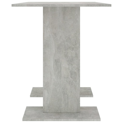Tavolo da Pranzo Grigio Cemento 110x60x75 cm Legno Multistrato