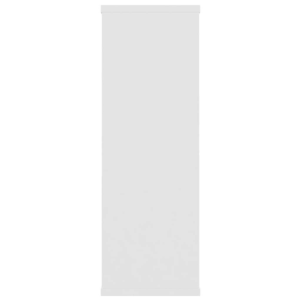 Mensole a Muro Bianche 104x20x58,5 cm in Legno Multistrato | homemem39