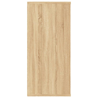 Libreria/Credenza Rovere Sonoma 66x30x98 cm Legno Multistrato | homemem39