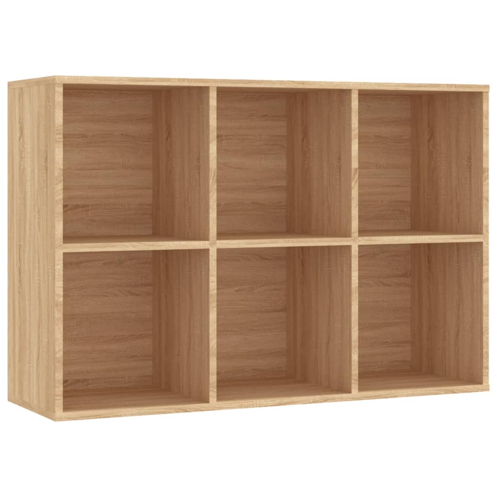 Libreria/Credenza Rovere Sonoma 66x30x98 cm Legno Multistrato | homemem39