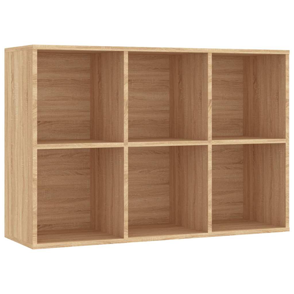 Libreria/Credenza Rovere Sonoma 66x30x98 cm Legno Multistrato