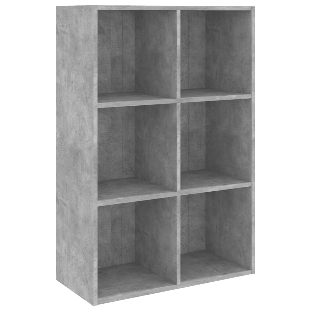 Libreria/Credenza Grigio Cemento 66x30x98 cm Legno Multistrato | homemem39