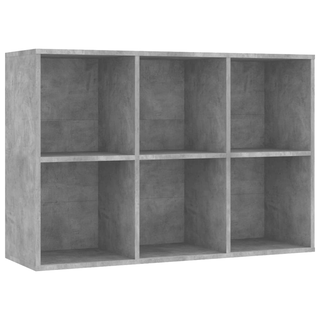 Libreria/Credenza Grigio Cemento 66x30x98 cm Legno Multistrato | homemem39