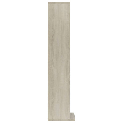 Mobile Porta CD Rovere Sonoma 21x20x88 cm in Legno Multistrato
