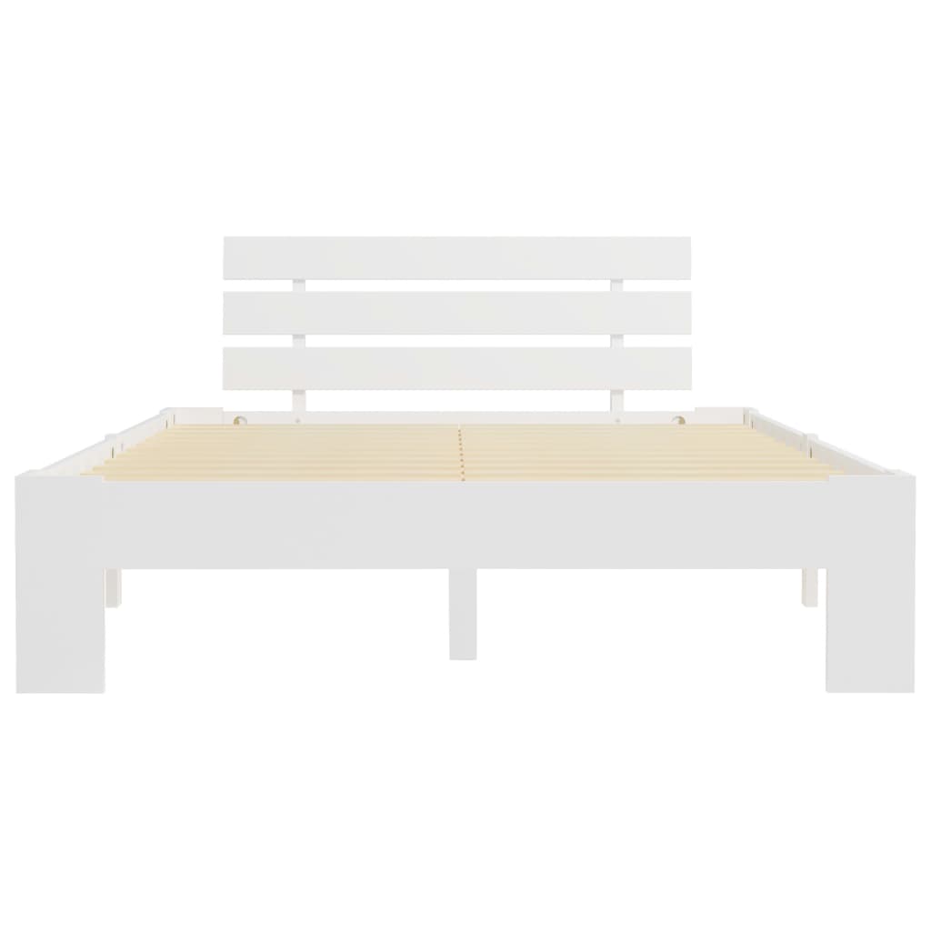 Dormeuse Estraibile senza Materasso Bianca Legno Pino 120x200cm | homemem39