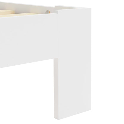 Dormeuse Estraibile senza Materasso Bianca Legno Pino 120x200cm | homemem39
