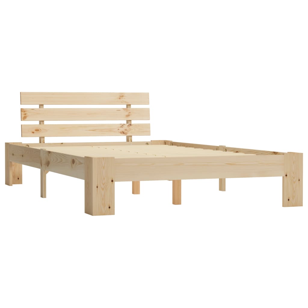 Giroletto senza Materasso 140x200 cm in Legno Massello di Pino | homemem39