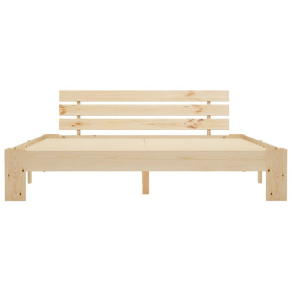 Giroletto senza Materasso 160x200 cm in Legno Massello di Pino | homemem39