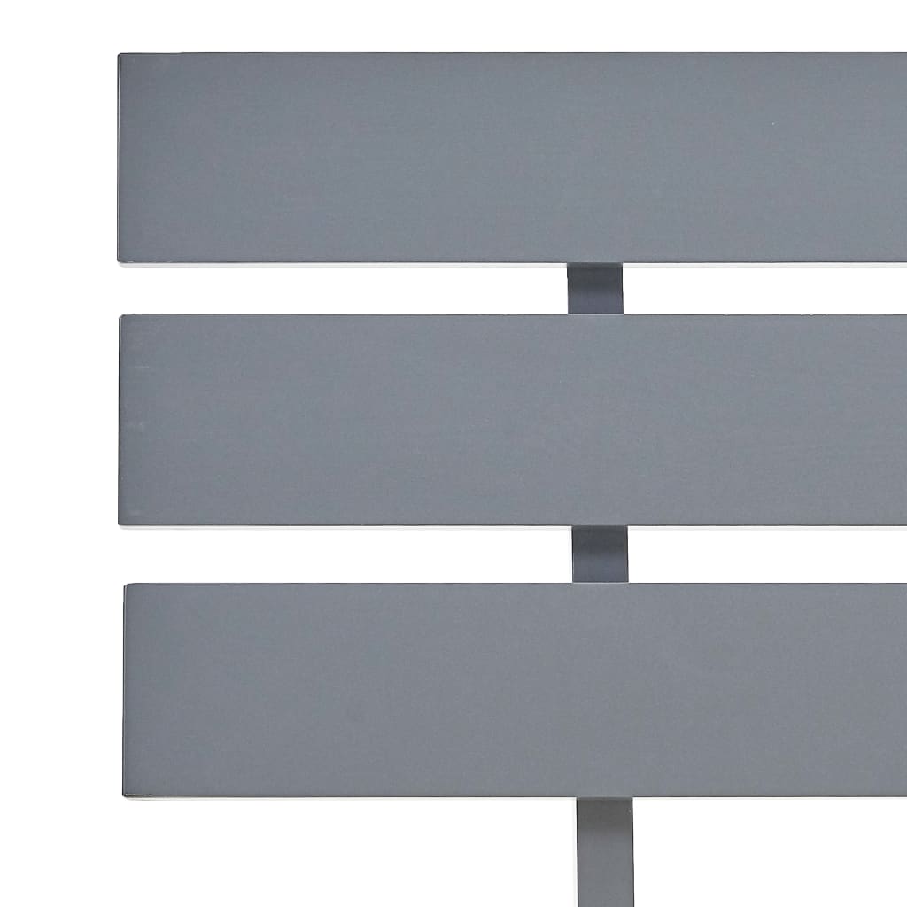 Giroletto senza Materasso Grigio 100x200 cm in Legno di Pino | homemem39