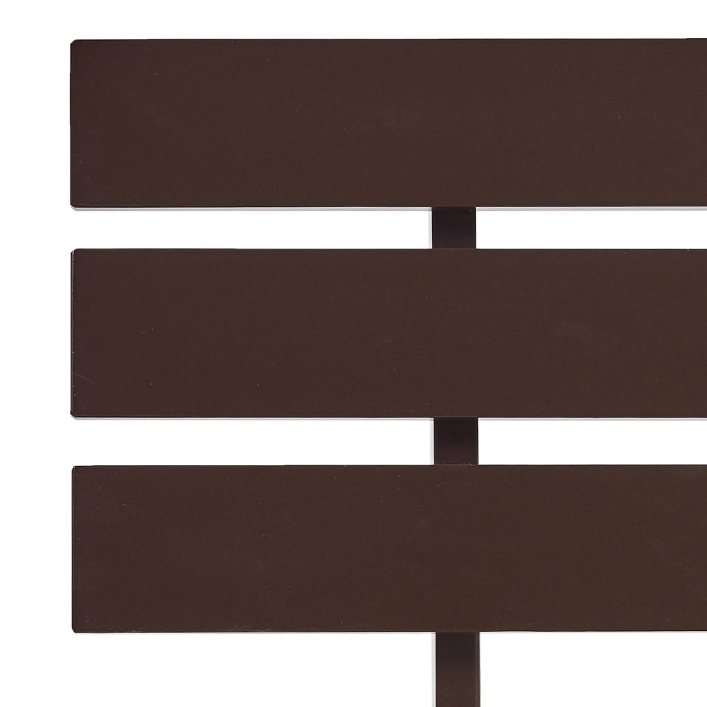 Giroletto senza Materasso Marrone Scuro 120x200 cm Legno Pino | homemem39