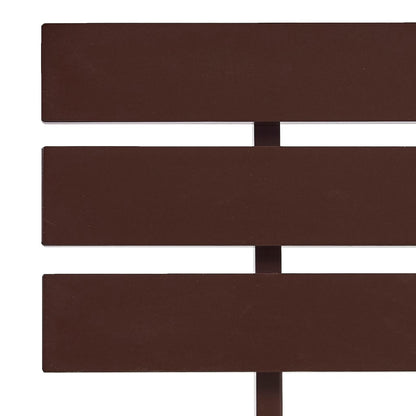 Giroletto senza Materasso Marrone Scuro 140x200 cm Legno Pino | homemem39