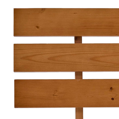 Giroletto senza Materasso Ambrato Legno Massello Pino 90x200 cm | homemem39