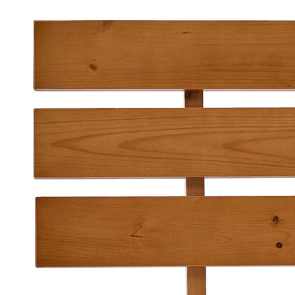 Giroletto senza Materasso Marrone Ambrato 120x200 cm in Pino | homemem39