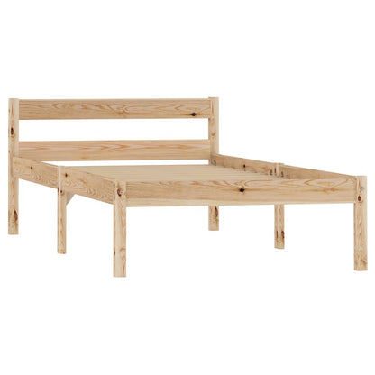 Giroletto senza Materasso 100x200 cm in Legno Massello di Pino | homemem39