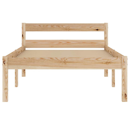 Giroletto senza Materasso 100x200 cm in Legno Massello di Pino | homemem39