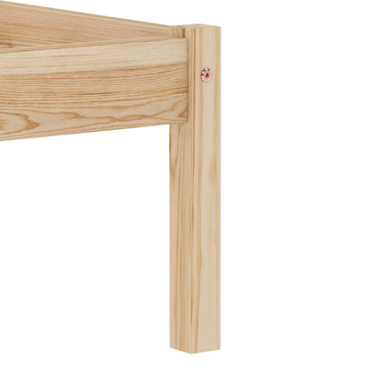 Giroletto senza Materasso 120x200 cm in Legno Massello di Pino | homemem39