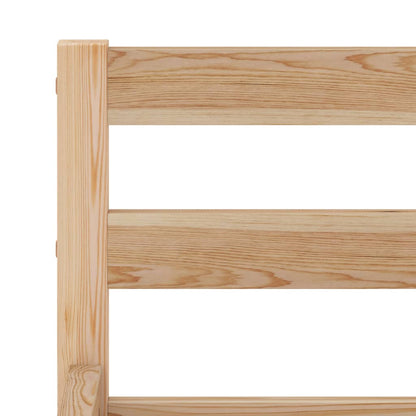 Giroletto senza Materasso 140x200 cm in Legno Massello di Pino | homemem39