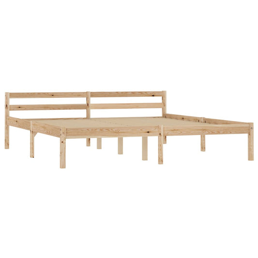 Giroletto senza Materasso 160x200 cm in Legno Massello di Pino | homemem39