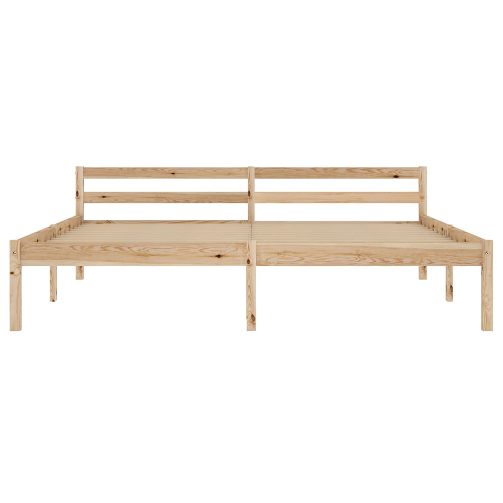 Giroletto senza Materasso 160x200 cm in Legno Massello di Pino | homemem39