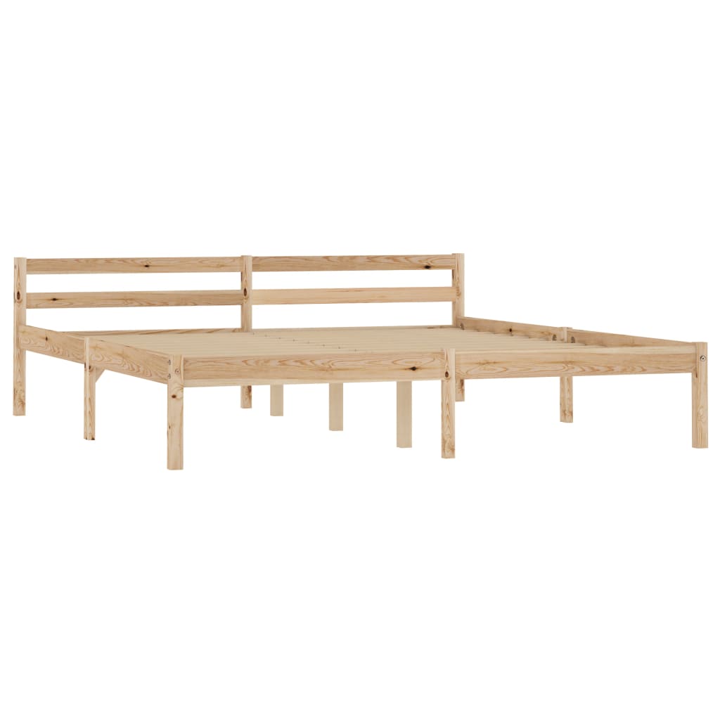 Giroletto senza Materasso 180x200 cm in Legno Massello di Pino | homemem39