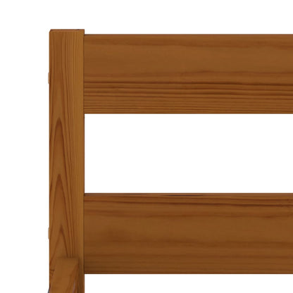 Giroletto senza Materaso Ambrato in Legno di Pino 100x200cm | homemem39
