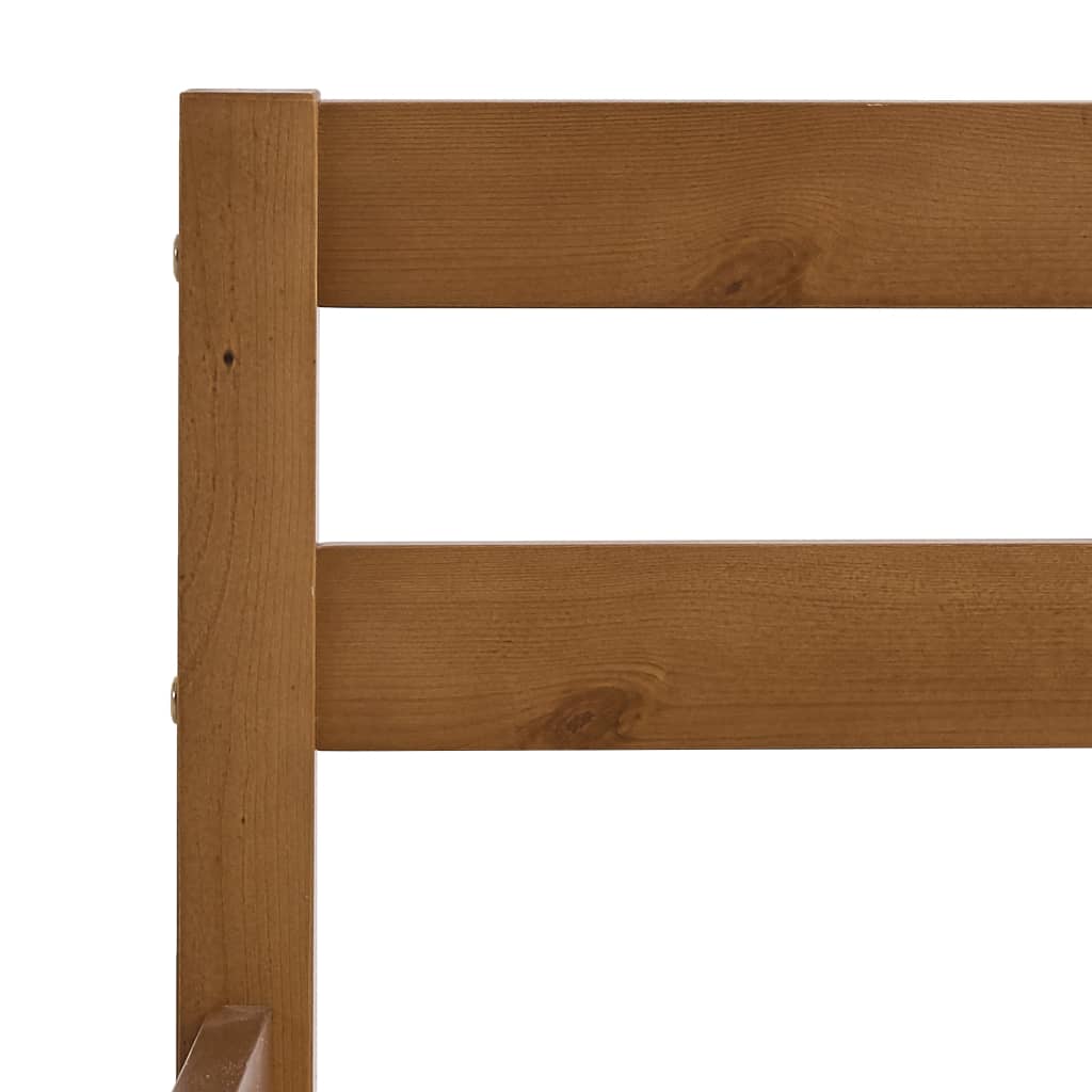 Giroletto senza Materaso Ambrato in Legno di Pino 160x200 cm | homemem39