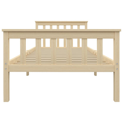 Giroletto senza Materasso Naturale 100x200 cm in Legno di Pino | homemem39
