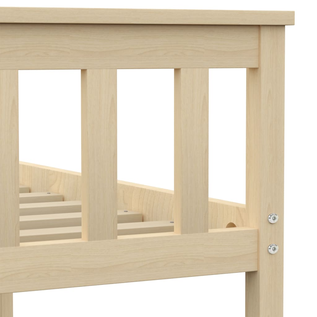 Giroletto senza Materasso Naturale 100x200 cm in Legno di Pino | homemem39