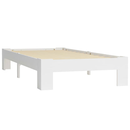 Dormeuse Estraibile senza Materasso Bianca Legno Pino 90x200 cm | homemem39