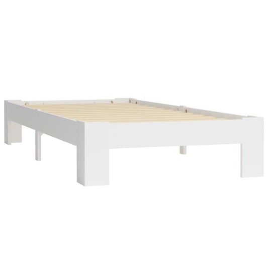 Dormeuse Estraibile senza Materasso Bianca Legno Pino 90x200 cm | homemem39