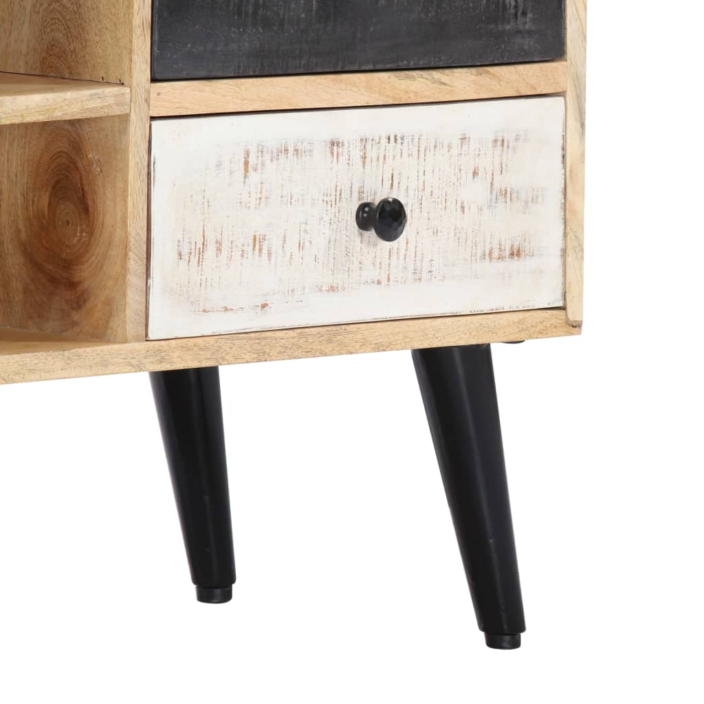 Mobile Porta TV 115x30x47 cm in Legno Massello di Mango | homemem39