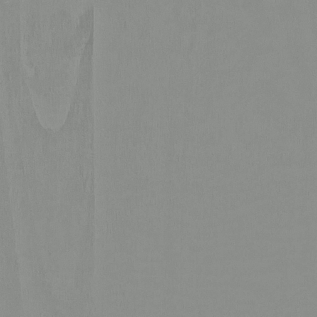 vidaXL Armadio in Legno di Pino Messicano Corona 3 Ante Grigio