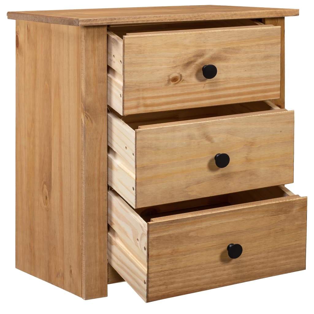 Comodino 46x40x57 cm in Legno di Pino Panama Range | homemem39