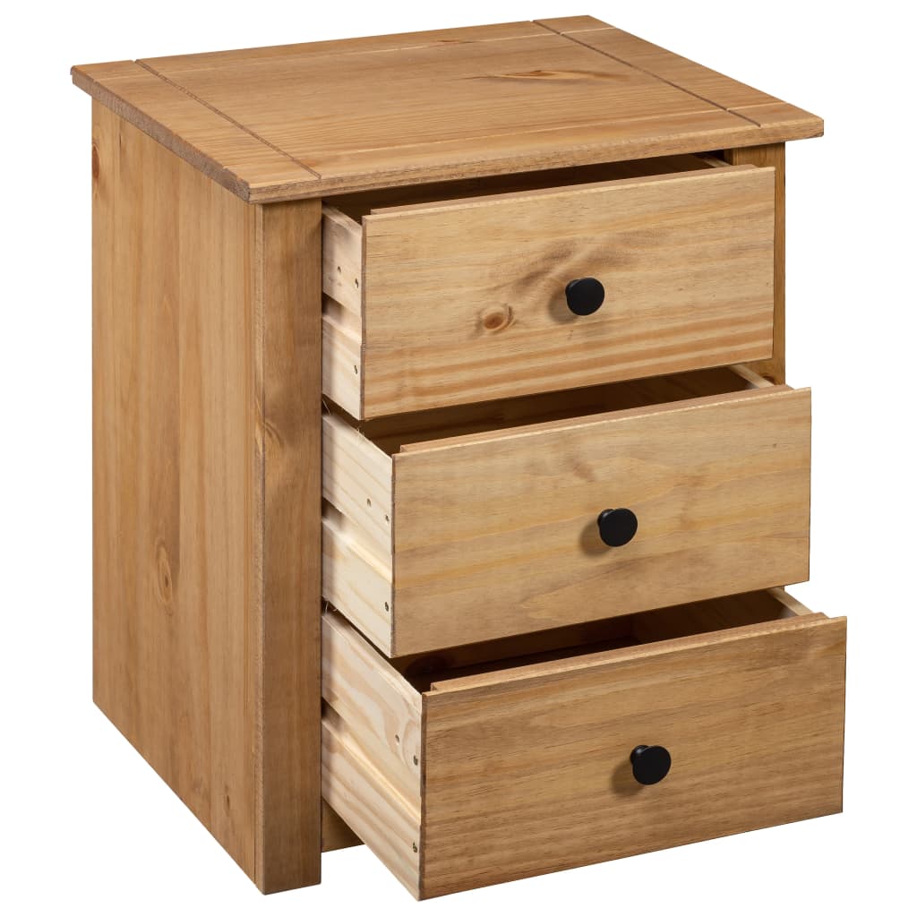 Comodino 46x40x57 cm in Legno di Pino Panama Range | homemem39