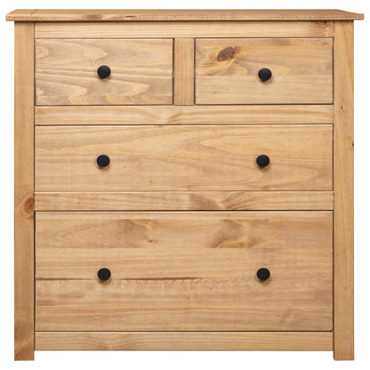 Credenza 80x40x83 cm in Legno Massello di Pino Panama Range