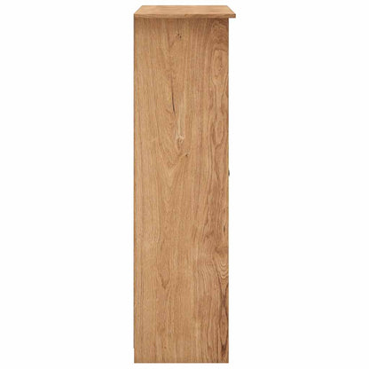 Armadio a 3 Ante 118x50x171,5cm Legno di Pino Panama Range