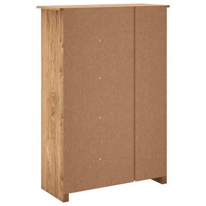 Armadio a 3 Ante 118x50x171,5cm Legno di Pino Panama Range