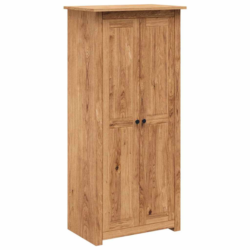 Armadio 80x50x171,5 cm in Legno Massello Pino Panama Range | homemem39