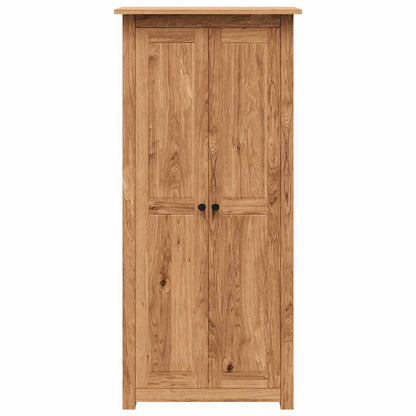Armadio 80x50x171,5 cm in Legno Massello Pino Panama Range | homemem39