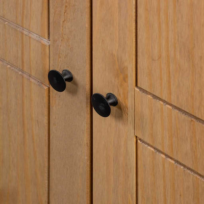 Armadio 80x50x171,5 cm in Legno Massello Pino Panama Range | homemem39