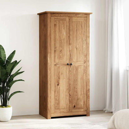 Armadio 80x50x171,5 cm in Legno Massello Pino Panama Range | homemem39