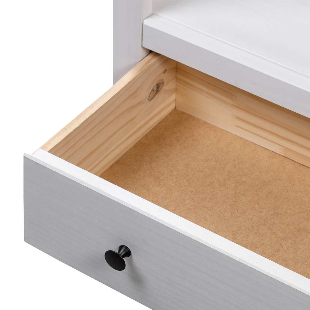 Libreria Bianca 80x35x110 cm in Pino Massello Panama Range | homemem39