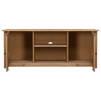Moble TV 120x40x50 cm in Solid Panama Range Pine Wood